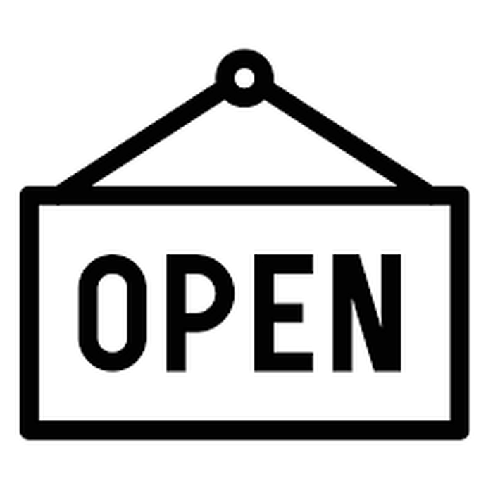 Wij blijven open!